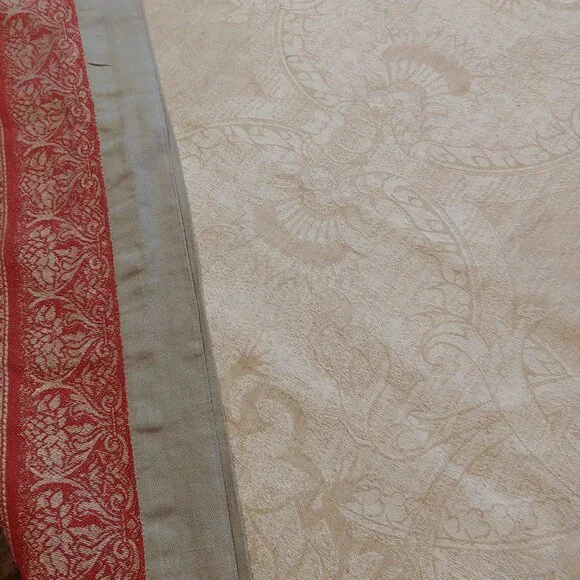 Williams Sonoma Jacquard Cotton Linen Blend Tablecloth 67x103 RUSSIA - Picture 10 of 10